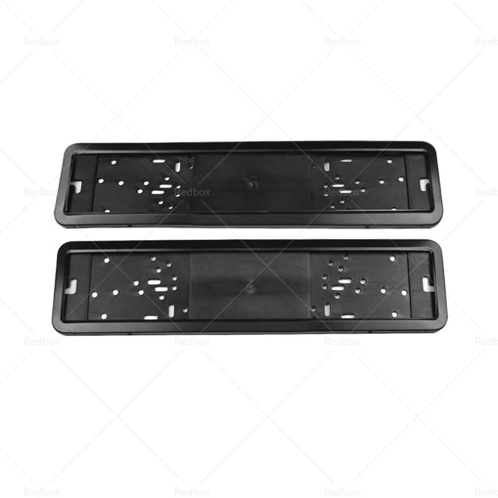 2X License Plate Cover Frame for European Vehicles (2002–2019)