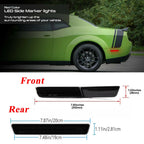 Smoked LED Side Marker Lights for Dodge Challenger SRT Widebody (2018–2022)