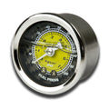 Fuel Pressure Gauge 1/8 NPT for NRG (Oil/Liquid-Filled, Carbon Fiber, Chrome)