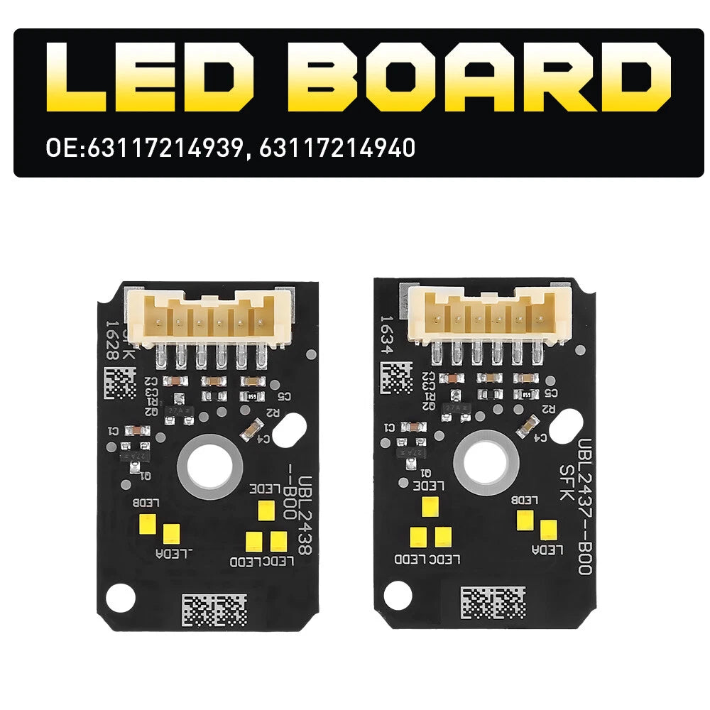 Amber Angel Eye DRL LED Boards for BMW F90 M5 G30 G31 5 Series (2017–2020)