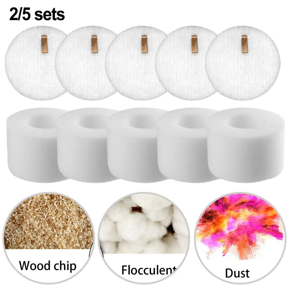Set of 2 High Density Sponge Filters for Shark MessMaster VS100 VS101