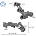 Driver Side Exhaust Manifold Kit 674-361 for Ford Ranger (1991–1995)