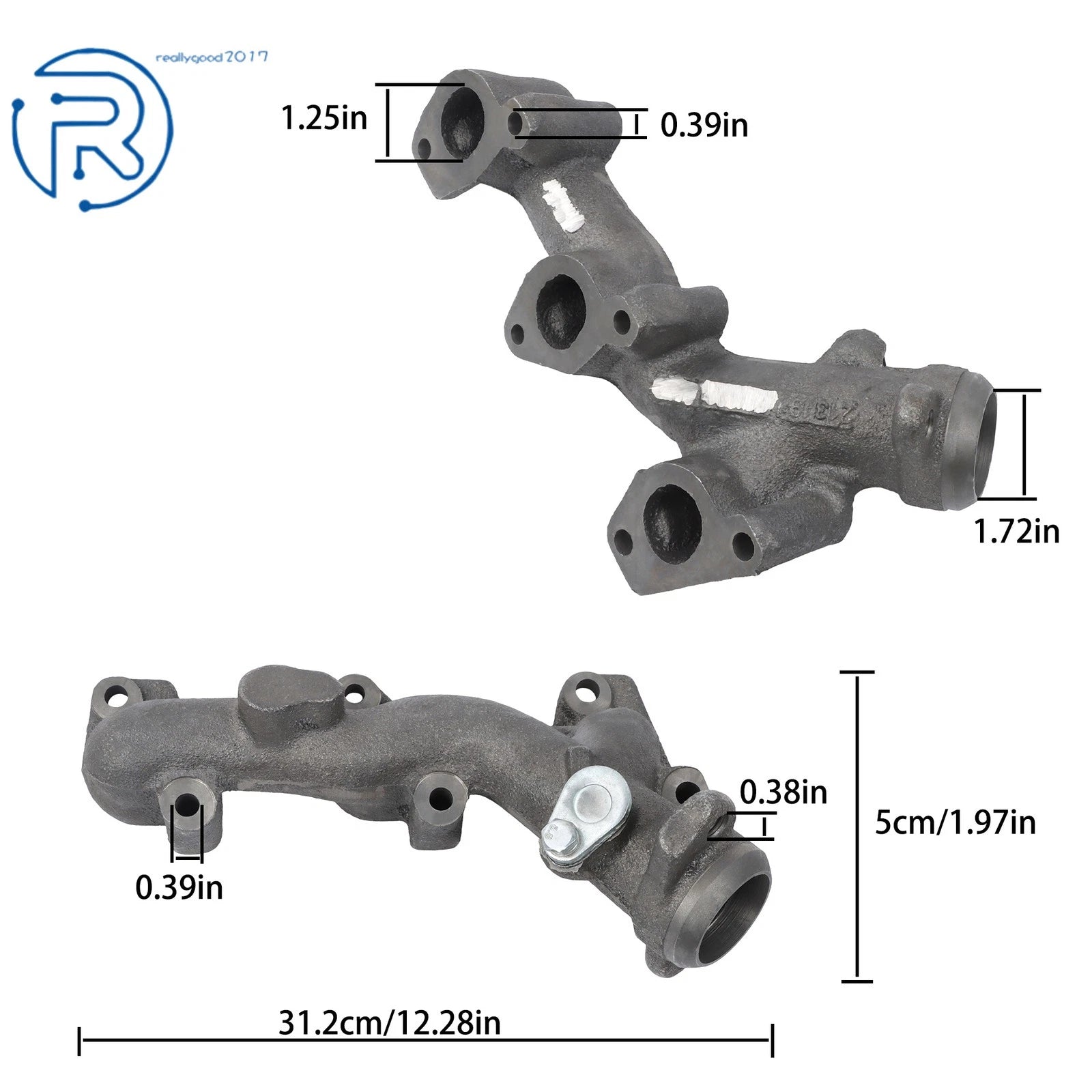 Driver Side Exhaust Manifold Kit 674-361 for Ford Ranger (1991–1995)