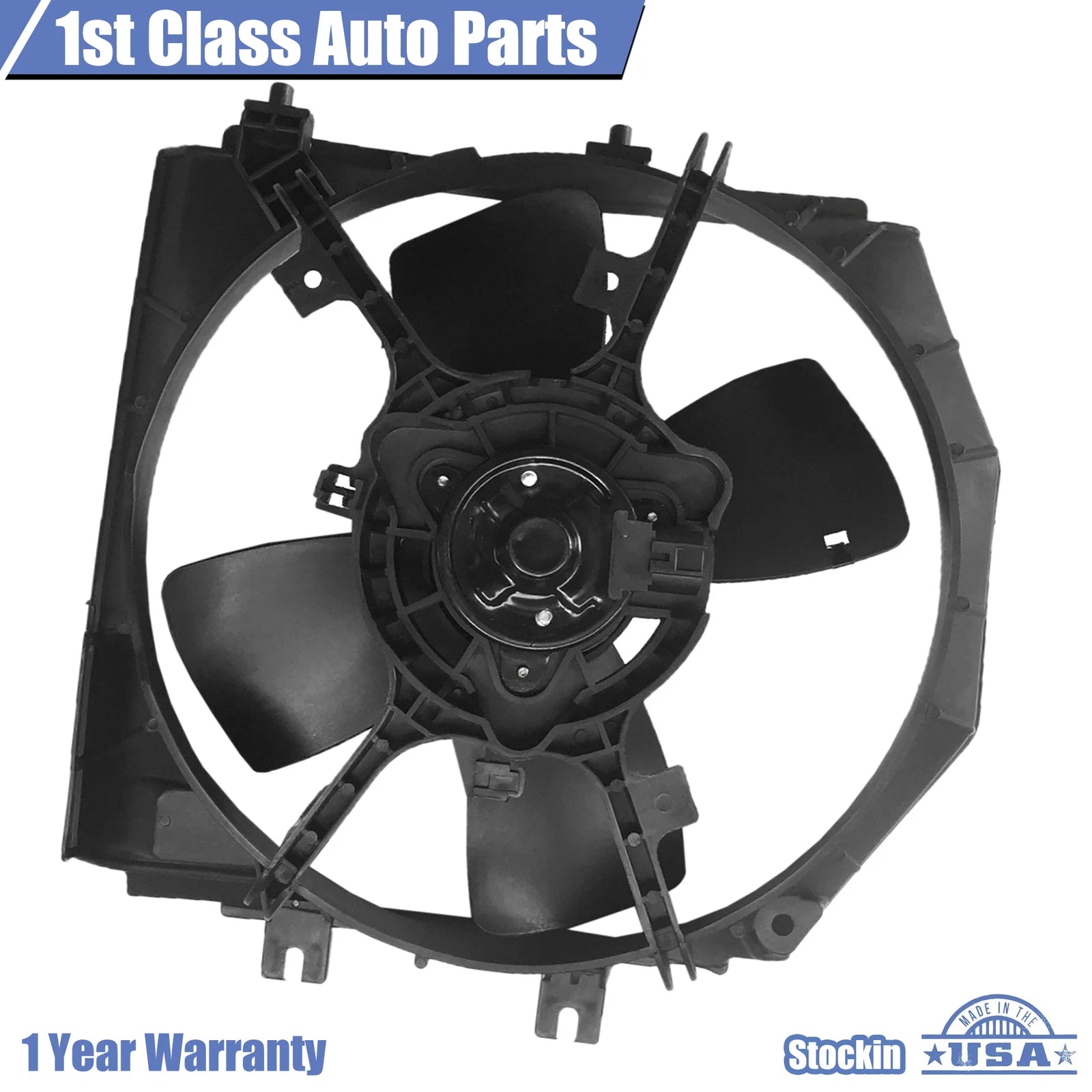 Radiator Cooling Fan Assembly for Mazda Protege (1995-1998)