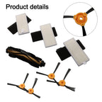 Main Brush and Side Brush Filter Set for