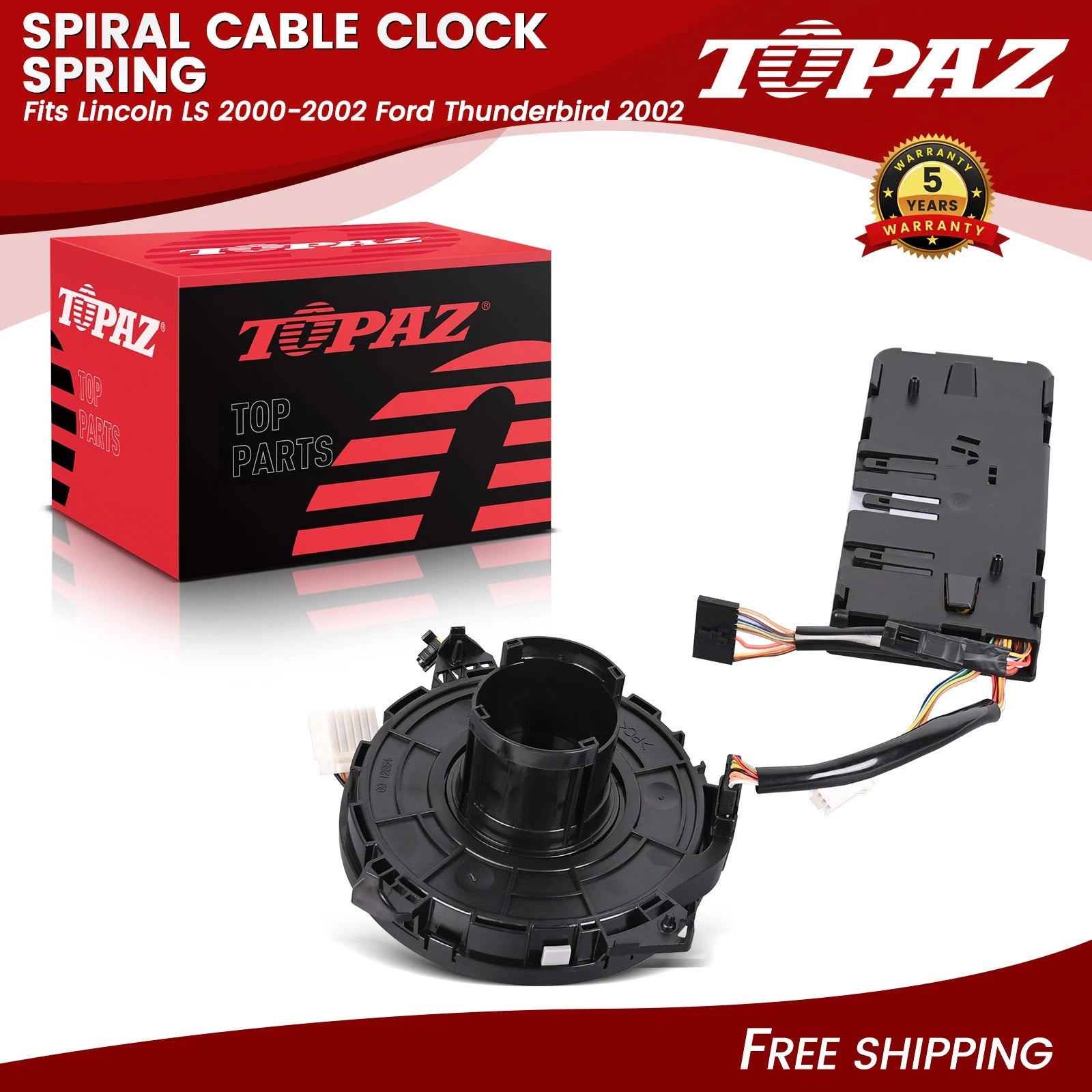 Steering Wheel Clock Spring for Lincoln LS (2000–2002) Ford Thunderbird (2002)