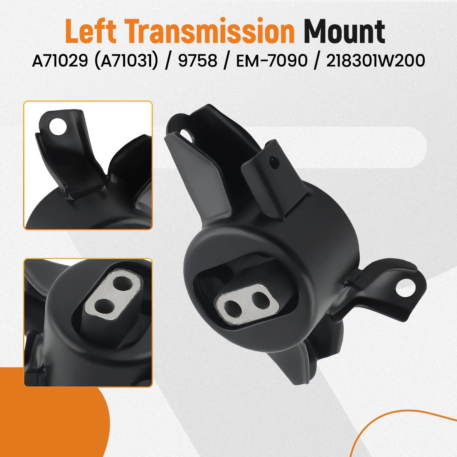 3X Engine Motor & AT Transmission Mount for Hyundai Elantra (2011–2017)