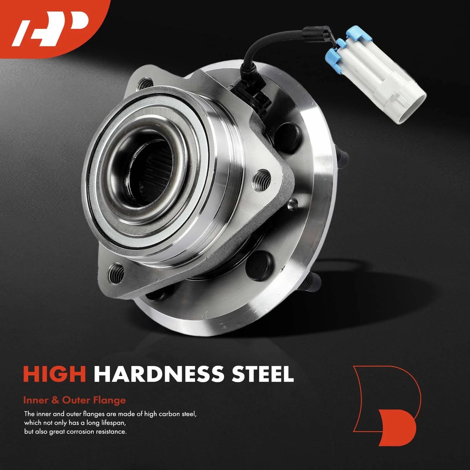 Front Wheel Hub & Bearing Assembly with ABS Sensor for Chevy Equinox (2018-2020)