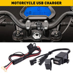 SAE to USB Charger Adapter with Inline Fuse for Motorcycle (Ph H)