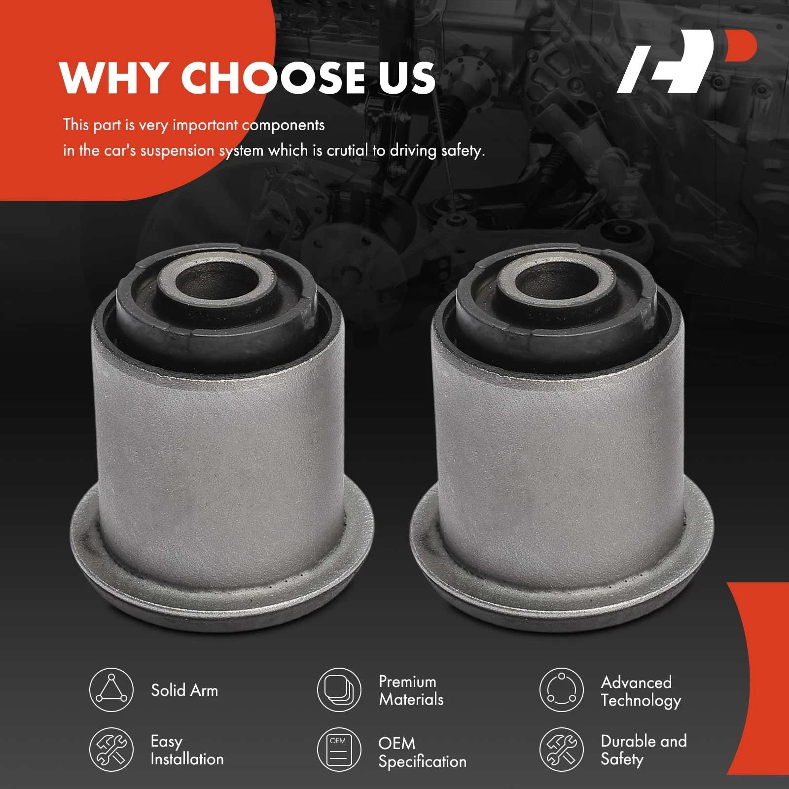 Front Upper Control Arm Bushings for Toyota 4Runner (2010-2023) Lexus