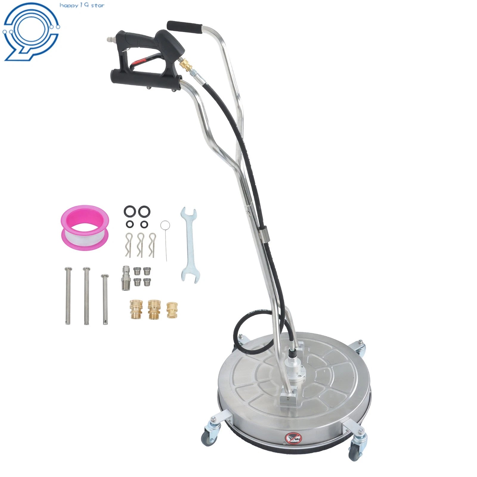 24" Pressure Washer Surface Cleaner for Concrete