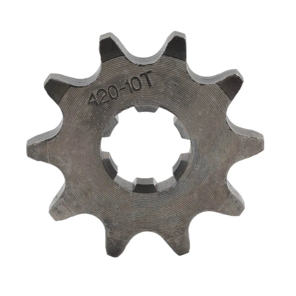 10T Front Sprocket for 50 70 90 110 125 140cc ATV Pit Dirt Bike (420 Chain)