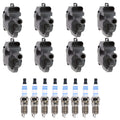 Set of 8 Ignition Coils & Spark Plugs for P30 P3500 Firebird V8