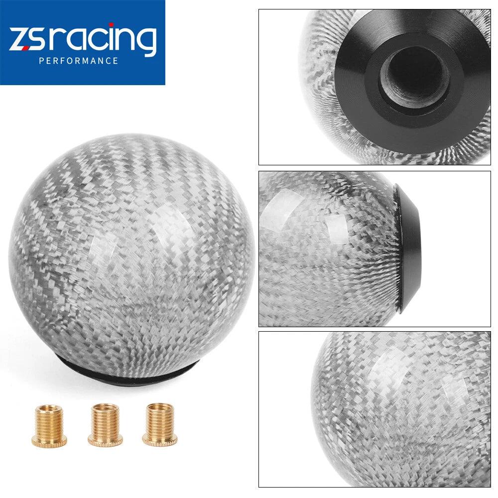 Carbon Fiber Manual Gear Shift Knob for Universal Vehicles