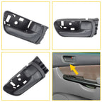 Interior Door Handle for Toyota Sienna (2004â2010) Gray Front Right