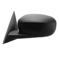 Replacement Black Textured Driver Side Power Door Mirror w/o Heated Glass