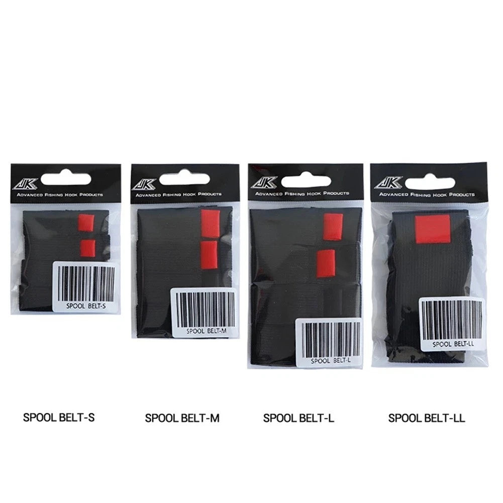 4X Elastic Fishing Spool Belt Reel Protection for Universal Use