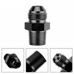 2Pcs 8AN Flare Male to 3/8"NPT Adapter Fitting for Universal