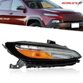 LED DRL Parking Light Turn Signal Lamp for Jeep Cherokee (2014–2018)