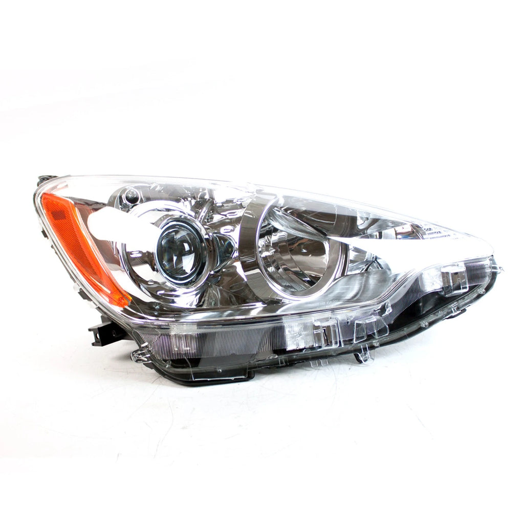 Replacement Passenger Halogen Head Light Assembly for 2012-14 Toyota Prius C