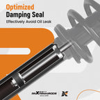 2X Front Struts Shocks with Coil Spring for Jeep Grand Cherokee (2011-2015)