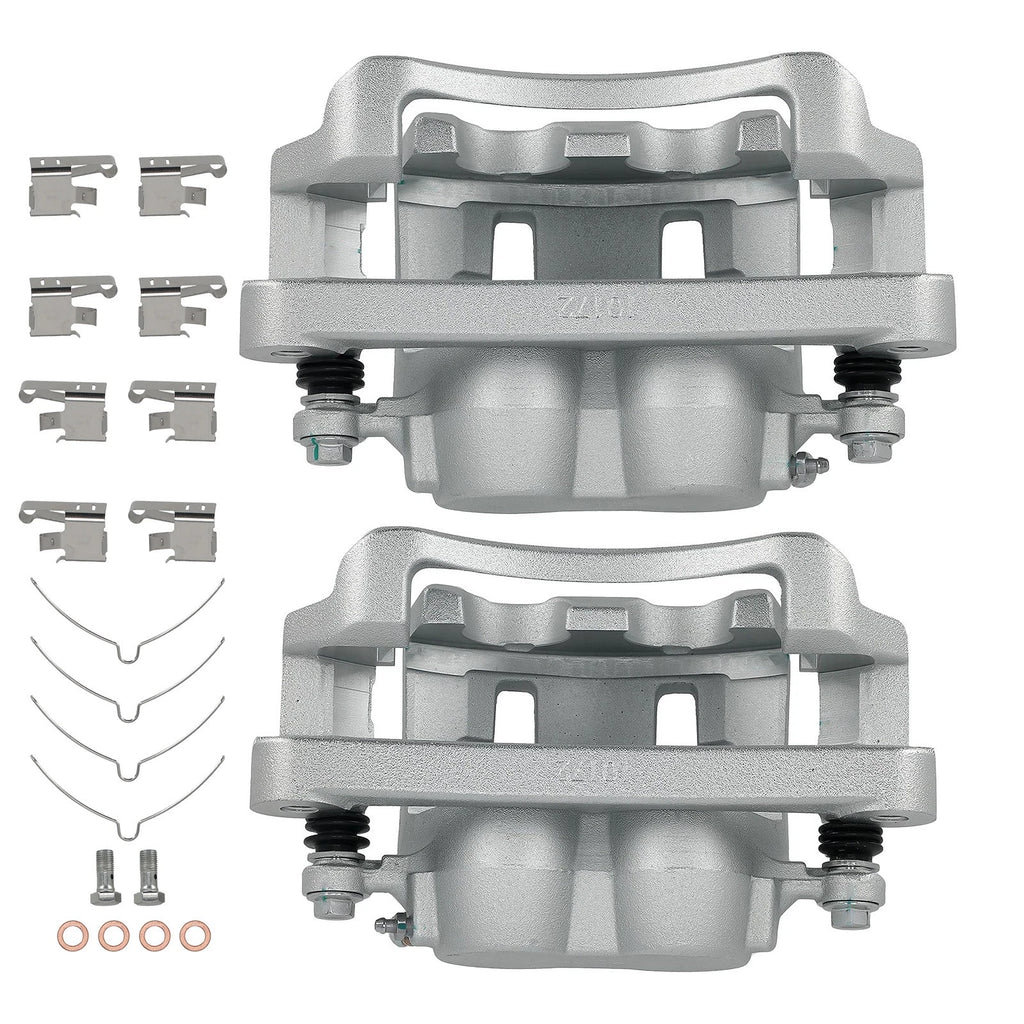 Front Disc Brake Caliper Set for Ford F-250 F-350 Super Duty Excursion (2011–2016)