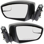 Power Mirrors for Ford Focus (2015–2019) Left & Right Side, Paintable