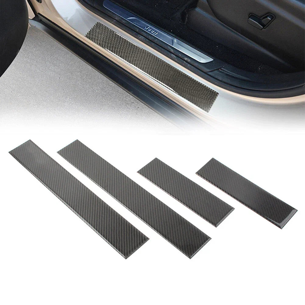 4x Door Sill Step Shield Trim for Jeep Grand Cherokee (2011-2020)