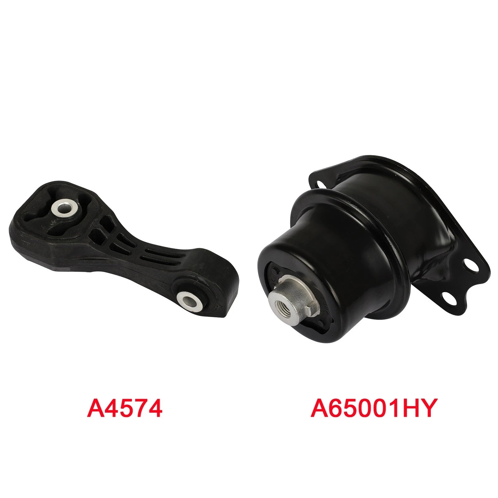 2X Engine Motor Mount Rear for Honda Fit (2009–2014) 1.5L Manual Transmission