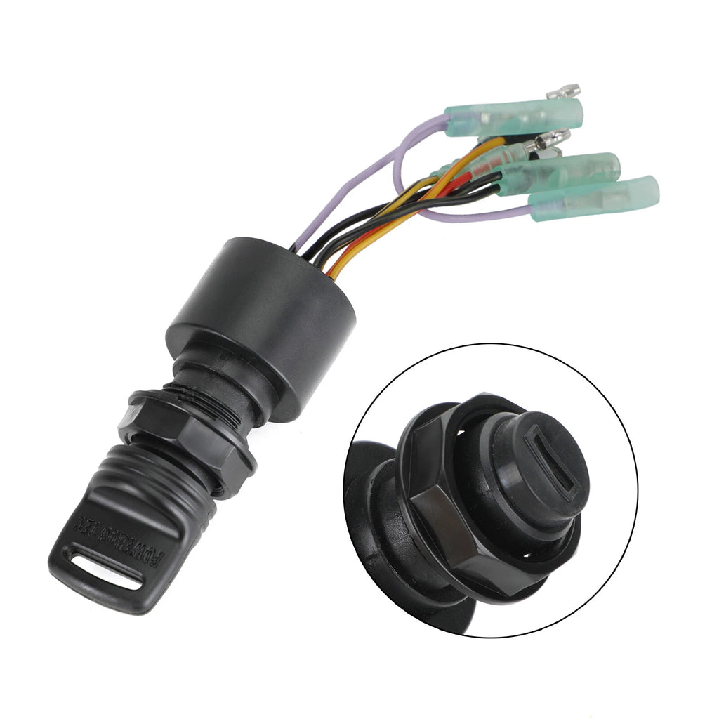 Ignition Key Switch for Mercury Outboard Control Box (87-17009A5)