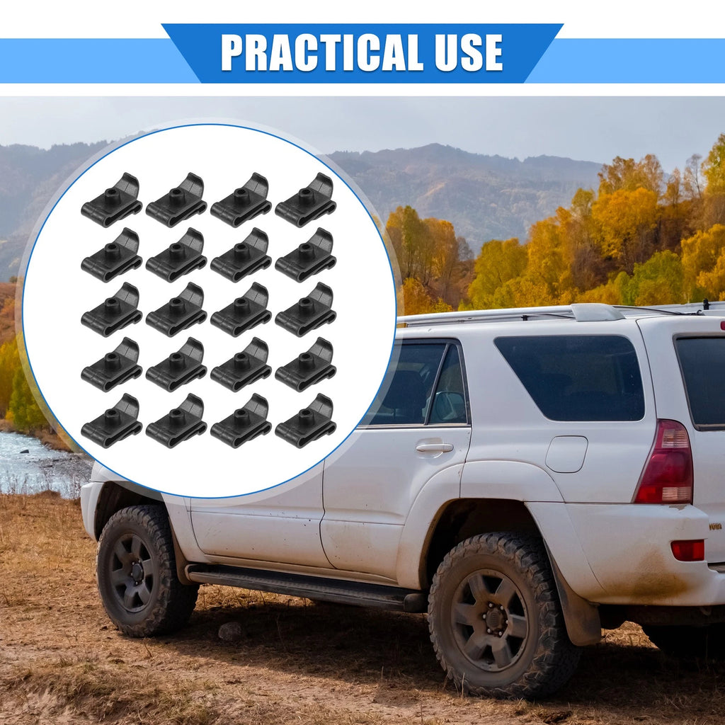 20 Pcs Fender Flare Bumper Clip U Nut for Toyota Highlander (2006–2010)