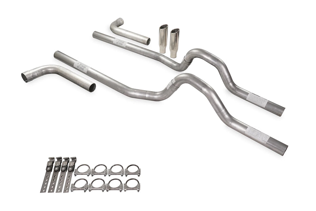 Dual Exhaust Kit 2.5" Side Exit for Ford F-Series (1980–1986)