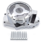 Chrome CNC Clear Left Engine Stator Cover for Honda CBR600/F4/F4i (1986–Present)