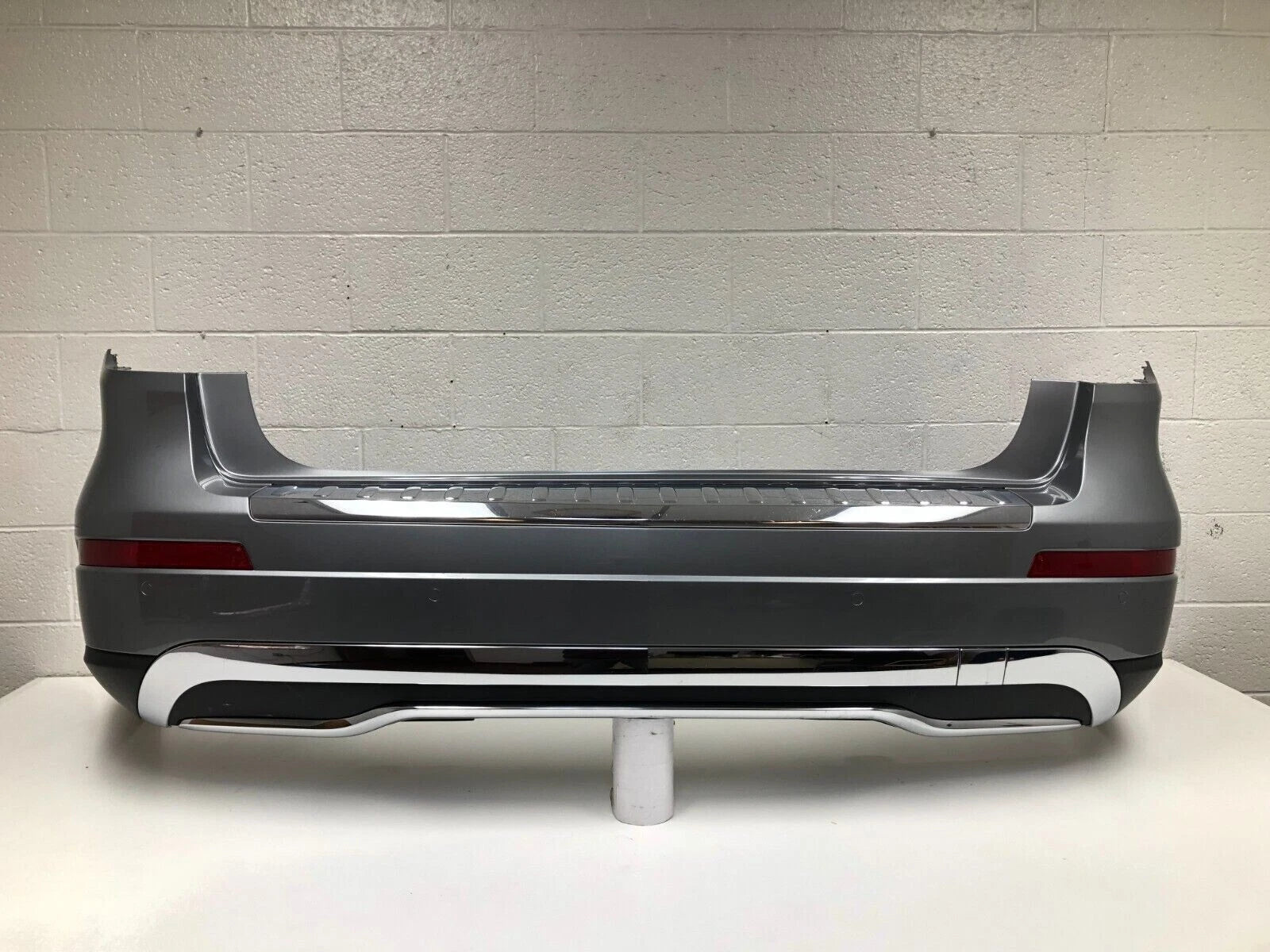 Rear Bumper for Mercedes GLS 350 GLS 450 (2013–2016) Palladium Silver