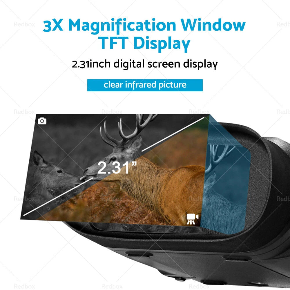 IR Night Vision Binoculars for Hunting (Infrared Digital)