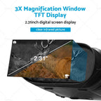 IR Night Vision Binoculars for Hunting (Infrared Digital)