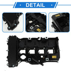 Front Engine Valve Cover w/ Gasket for Mercedes-Benz C 230 1.8L (2000-2007)