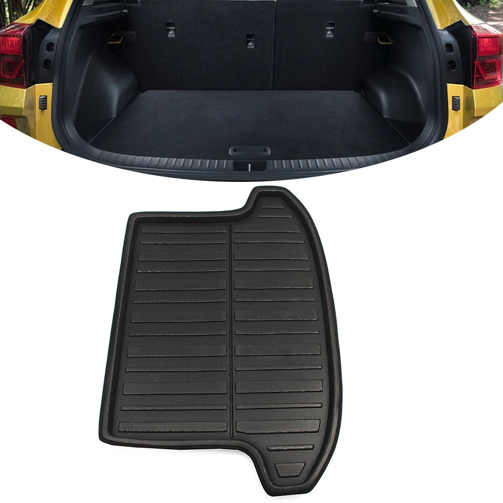 Rear Trunk Tray Cargo Boot Liner Mat for Kia Seltos (2020–2022) 1 PC Black