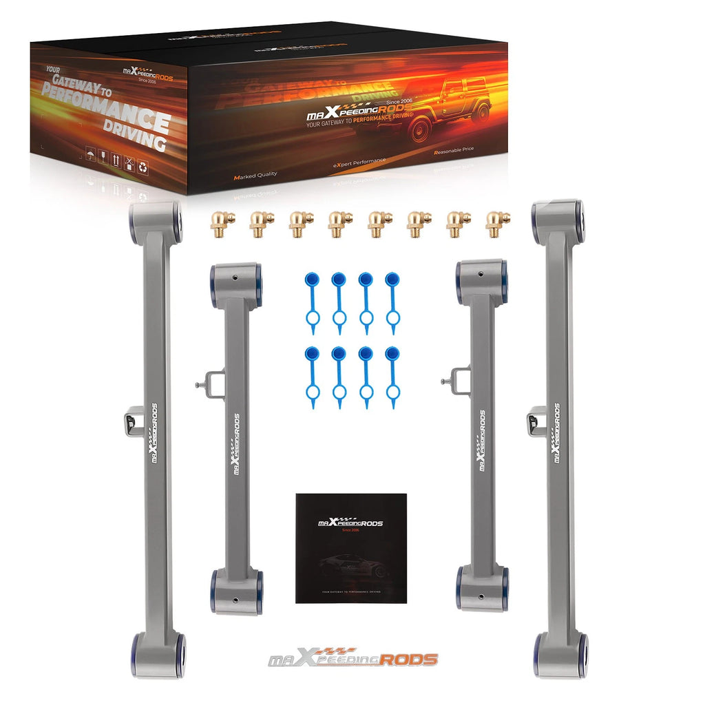 4X Rear Upper & Lower Control Arms for Ram 1500 (2013–2023)