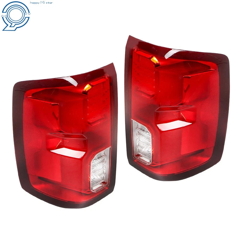 LED Tail Lights Brake Lamps for Chevy Silverado 1500 (2016–2018) Left+Right