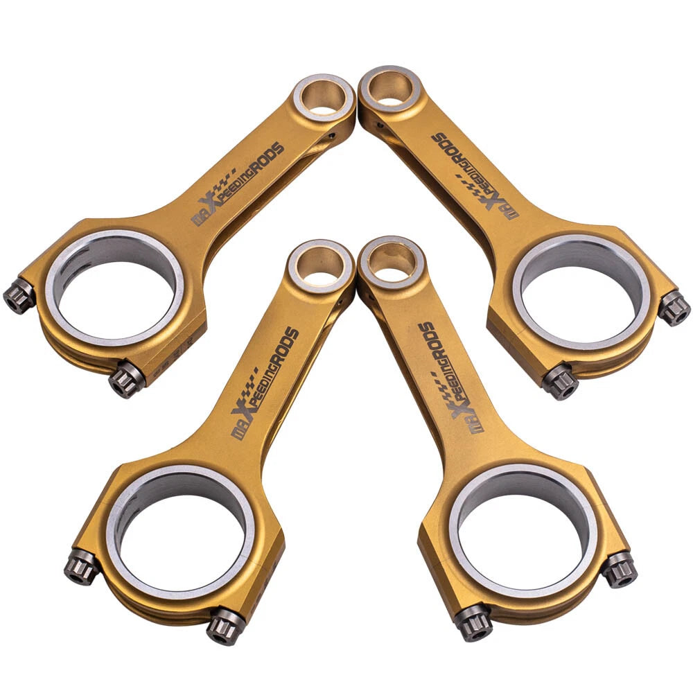 Titanized 4340 Connecting Rods for VW Golf Audi A4 A6 S4 TT (1999–2006)