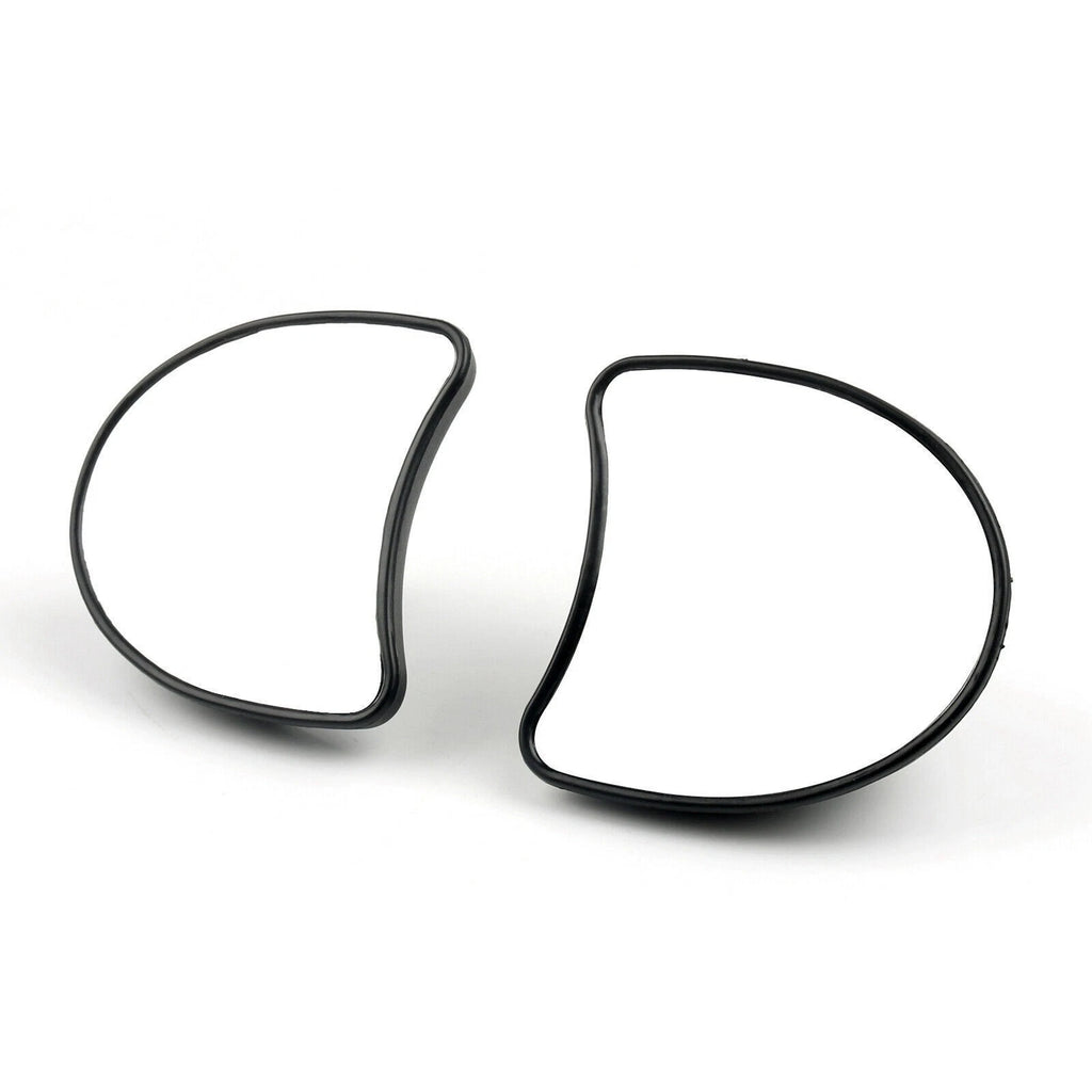 10mm Wide Angle Rear View Mirrors for Harley Street Glide (1996–2013)
