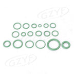 A/C System O Ring Seals Assortment Kit for Car HNBR (Fits Various Models)