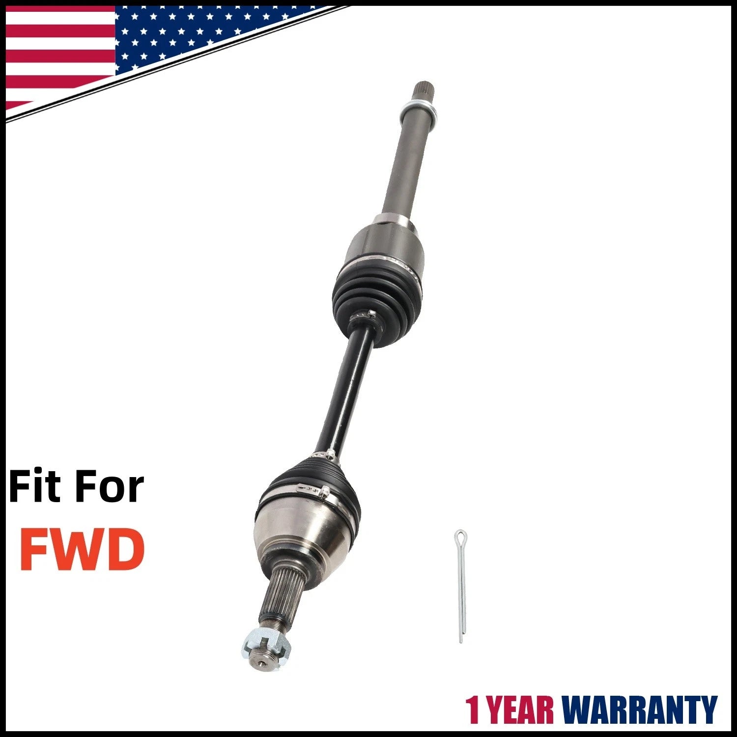 CV Axle Shaft for Nissan Rogue FWD, Altima (2007–2013)
