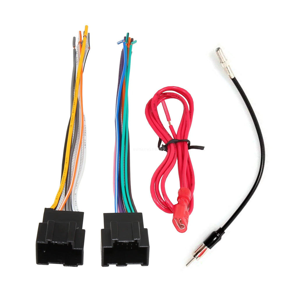 Radio Wiring Harness with Antenna Adapter for Chevy Silverado 1500/2500 (2007–2013)