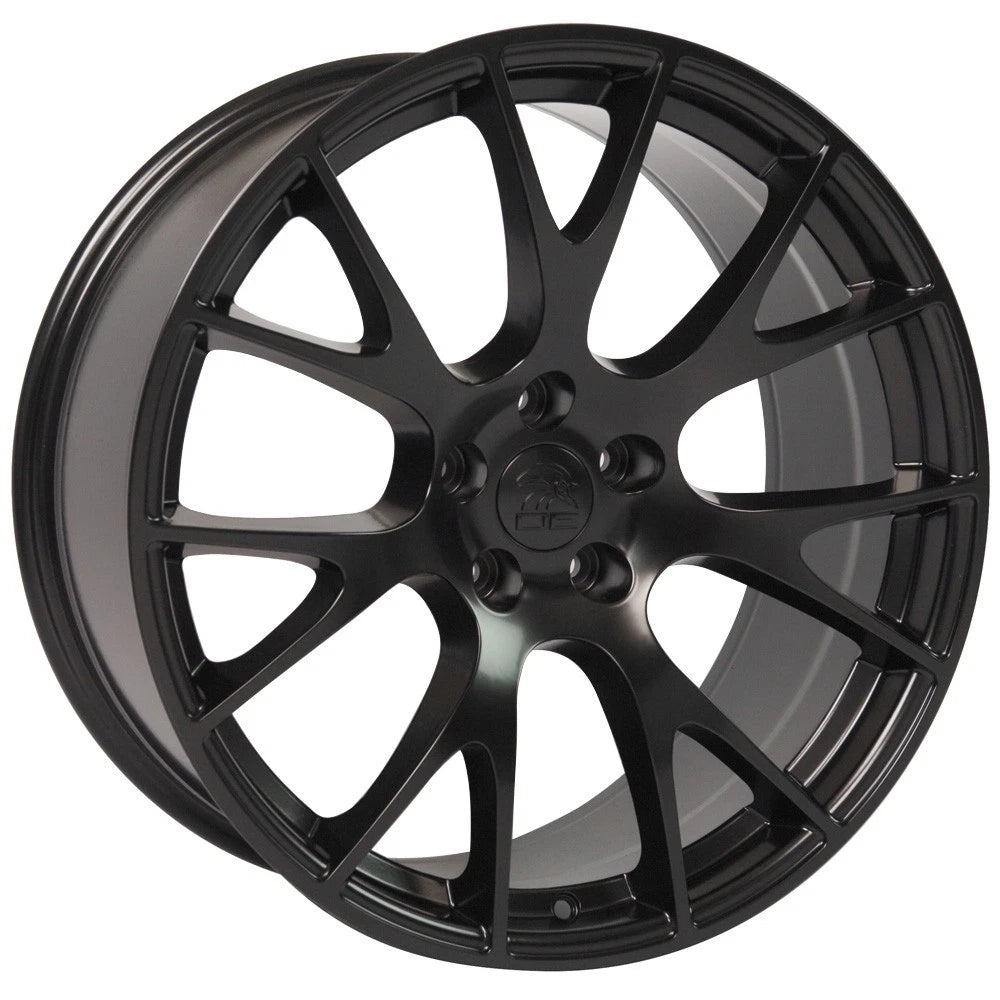 Black Wheel 22x10 for 2007-2009 Chrysler Aspen - OWH3867 - OWH3867