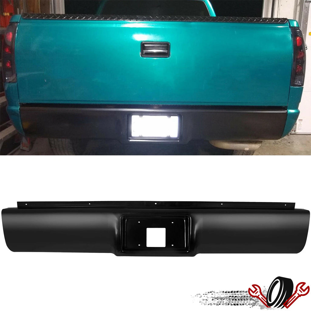 Rear Bumper Roll Pan for Chevrolet GMC C1500 K1500 (1988–1998)