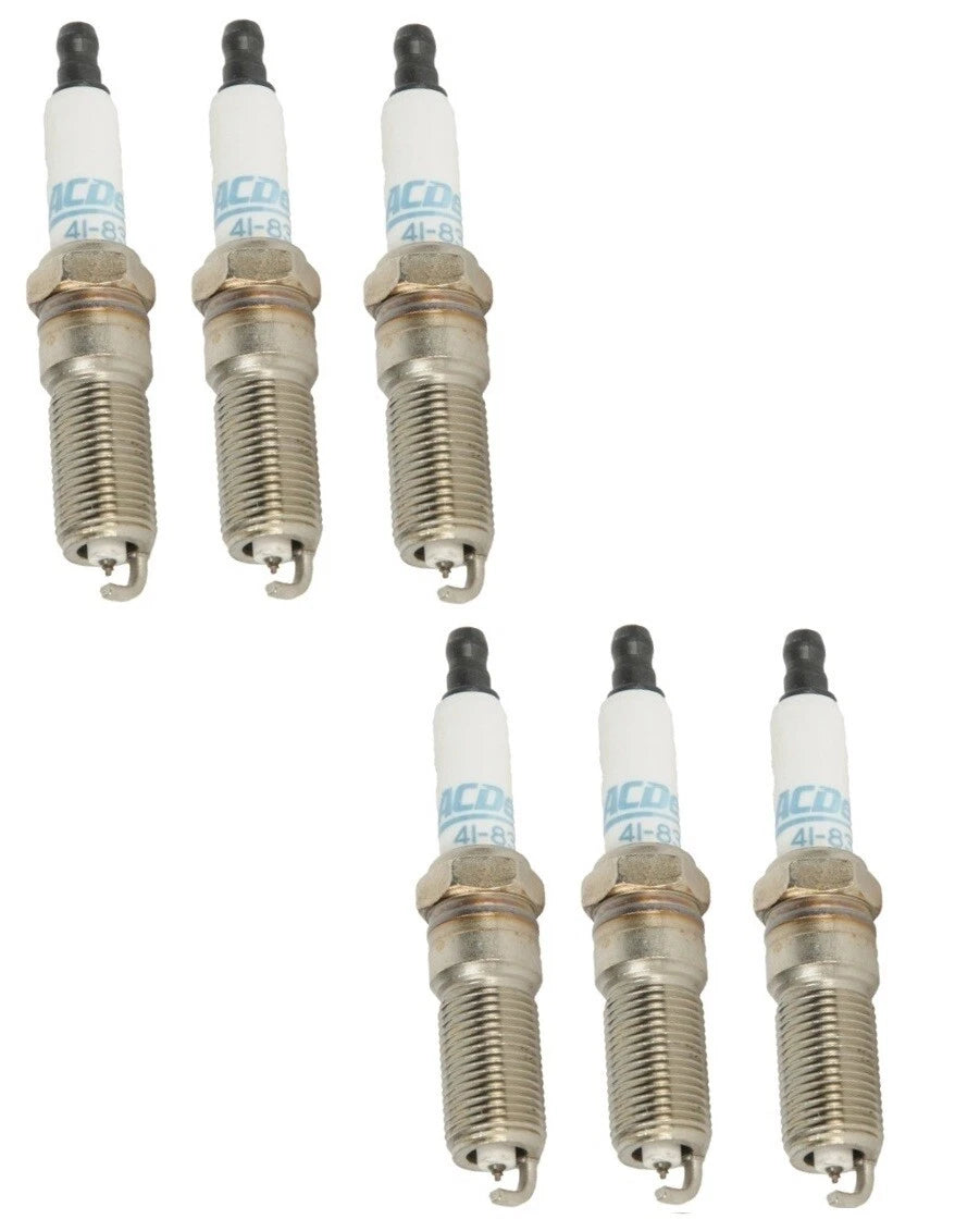 Set of 6 Spark Plugs for Chevrolet GMC Oldsmobile L6 4.2L (2002)