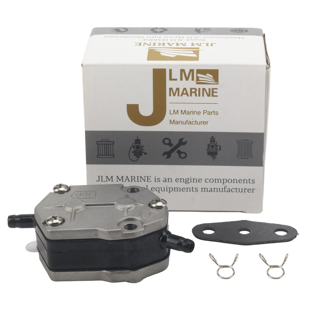 Fuel Pump & Gasket Kit for Yamaha Marine 2 Stroke 20-90 HP (1990–2023)