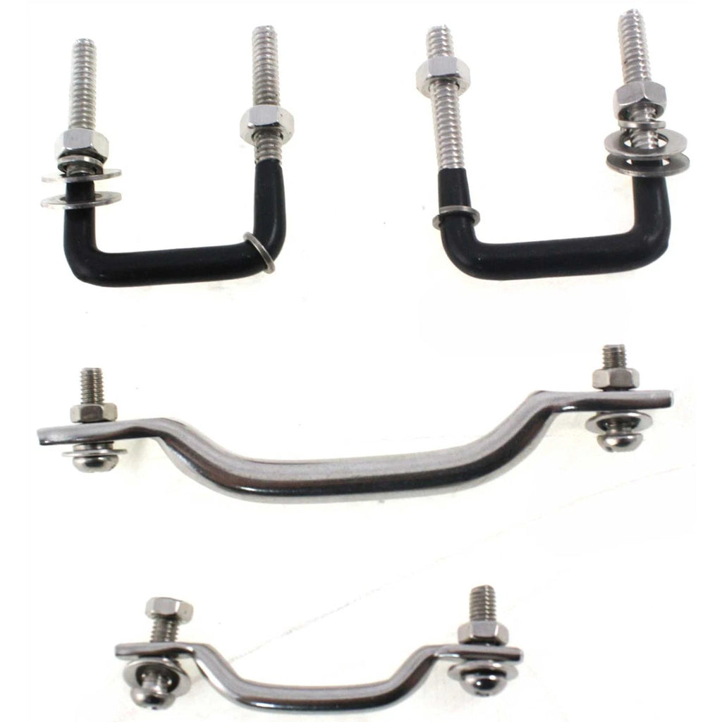 Windshield Hood Tie Down Kit for Jeep Wrangler CJ5 CJ6 CJ7 YJ (1959–1995)